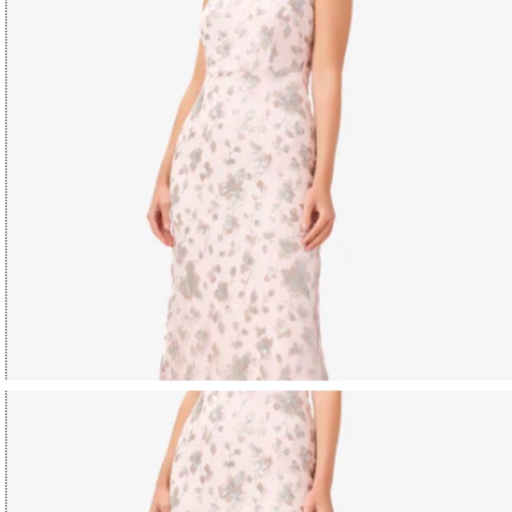 New with tags beautiful Adrianna paperless embroidery dress size 12 so pretty